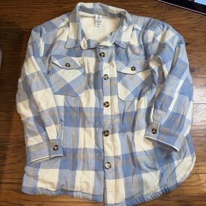 *3 for $20 Plaid shirt jacket size XXL